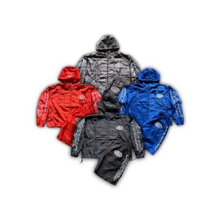 Storm Script Windbreaker Sets