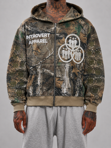 Camo Whisper V2 Zip Up