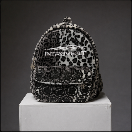 Grey Leopard Strike Backpack