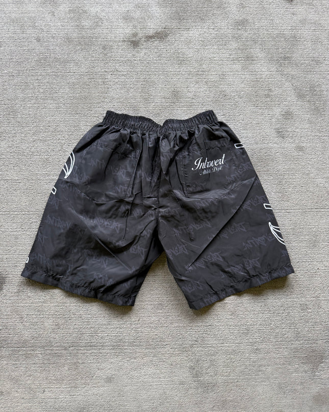 Storm Script Nylon Shorts