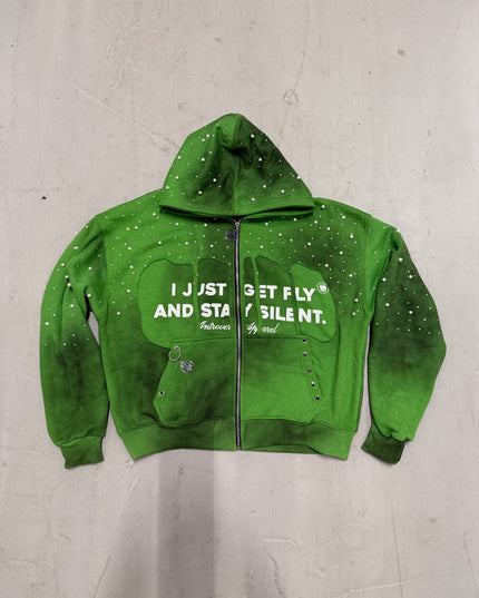 Silent Shiner Zip Ups
