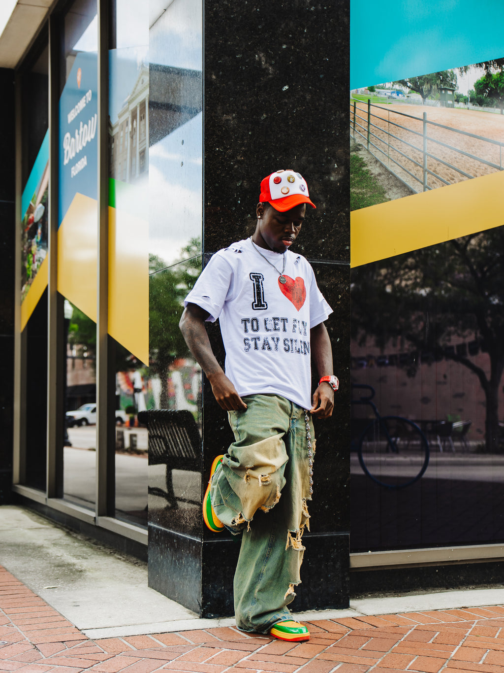 Bone White Silent Flex Tee