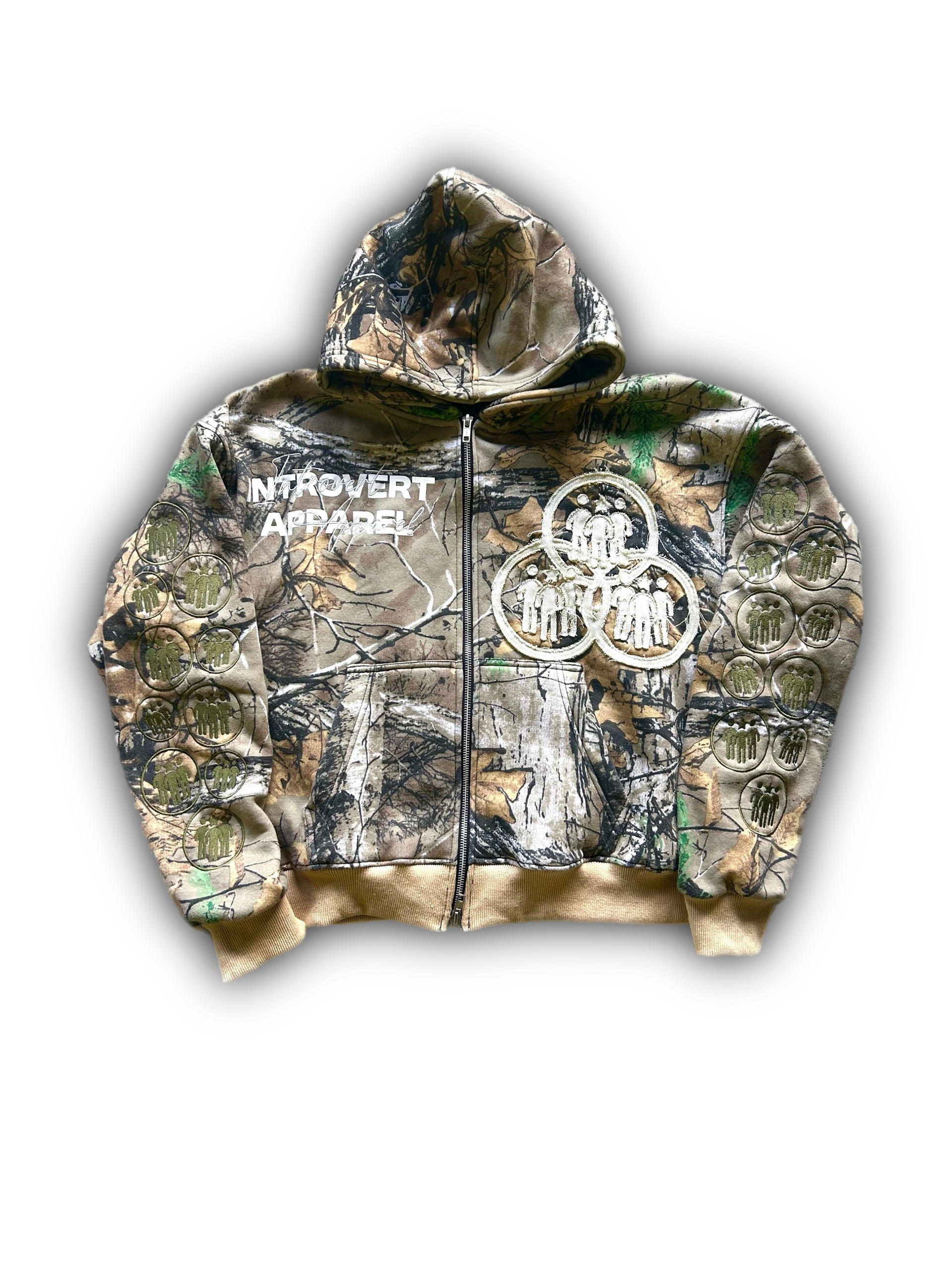 Camo Whisper V2 Zip Up