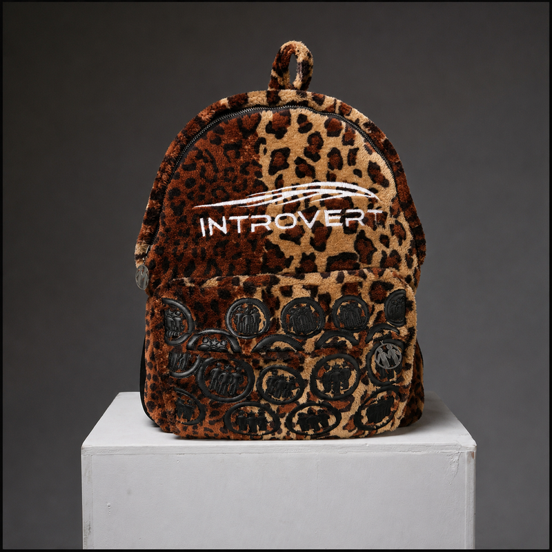 Brown Leopard Strike Backpack