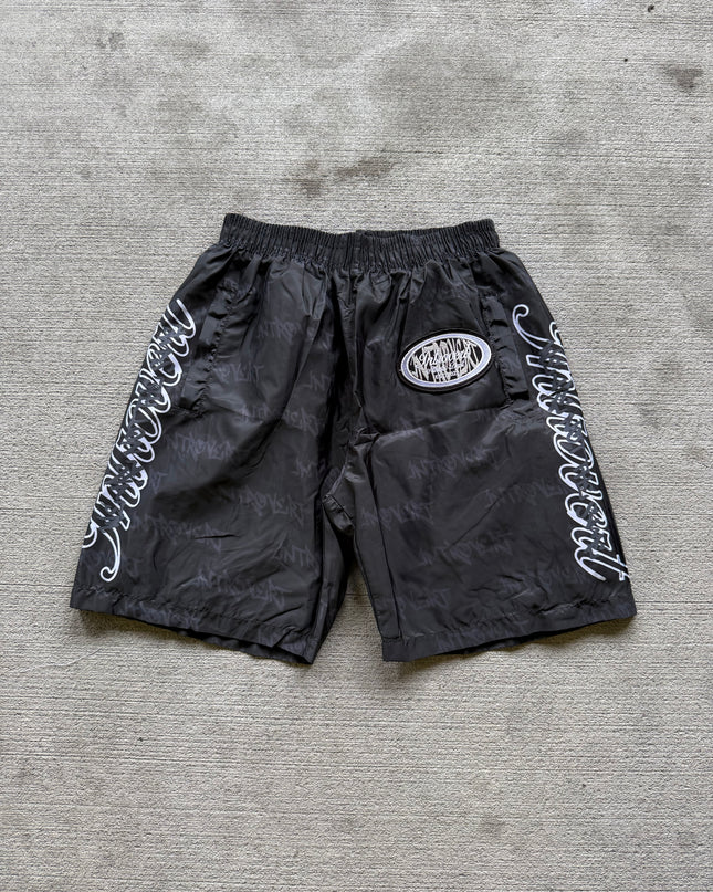 Storm Script Nylon Shorts