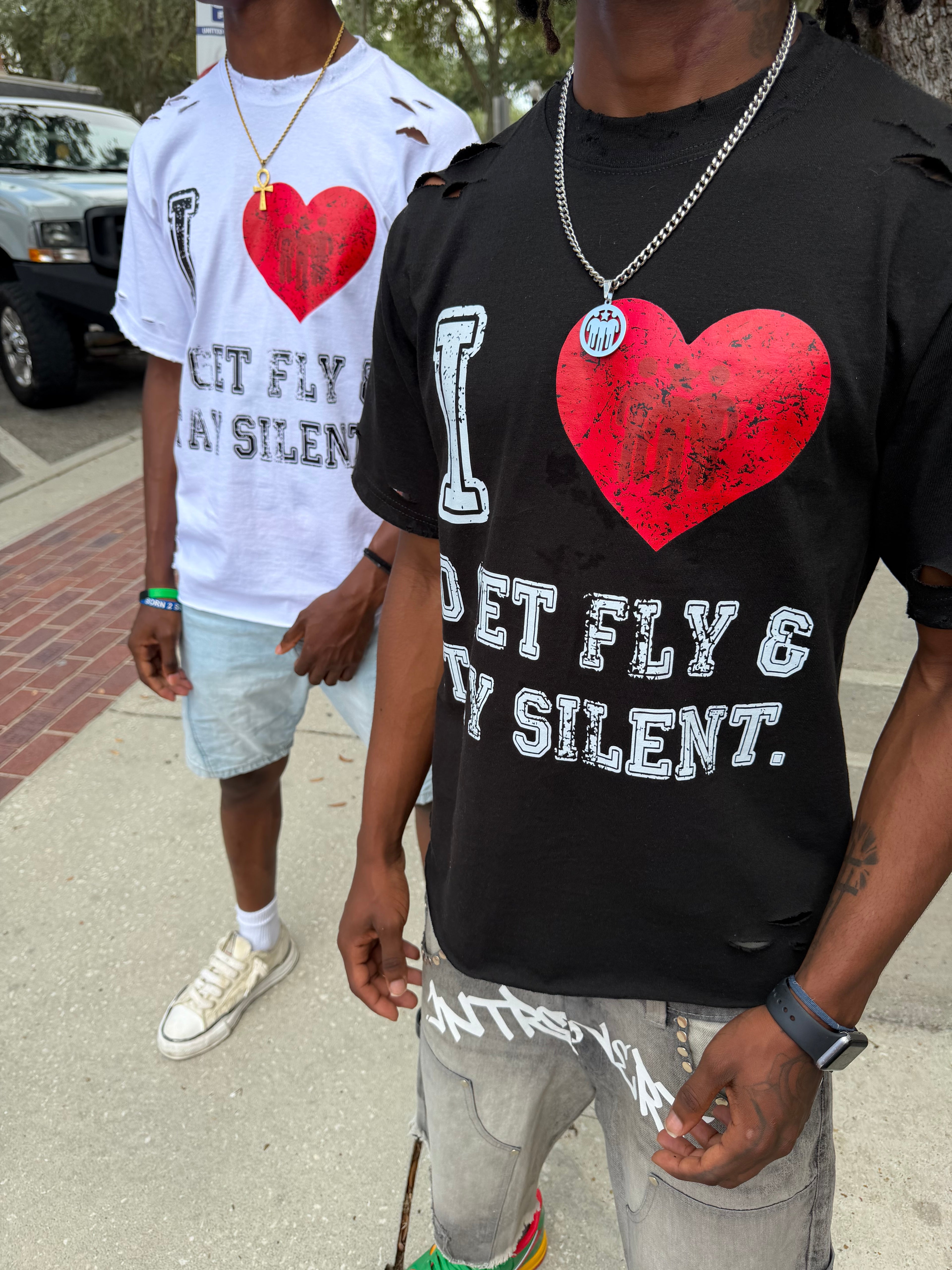 Shadow Black Silent Flex Tee
