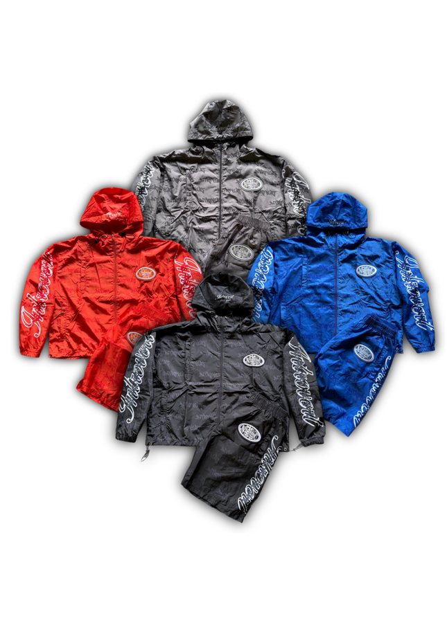 Storm Script Windbreaker Sets