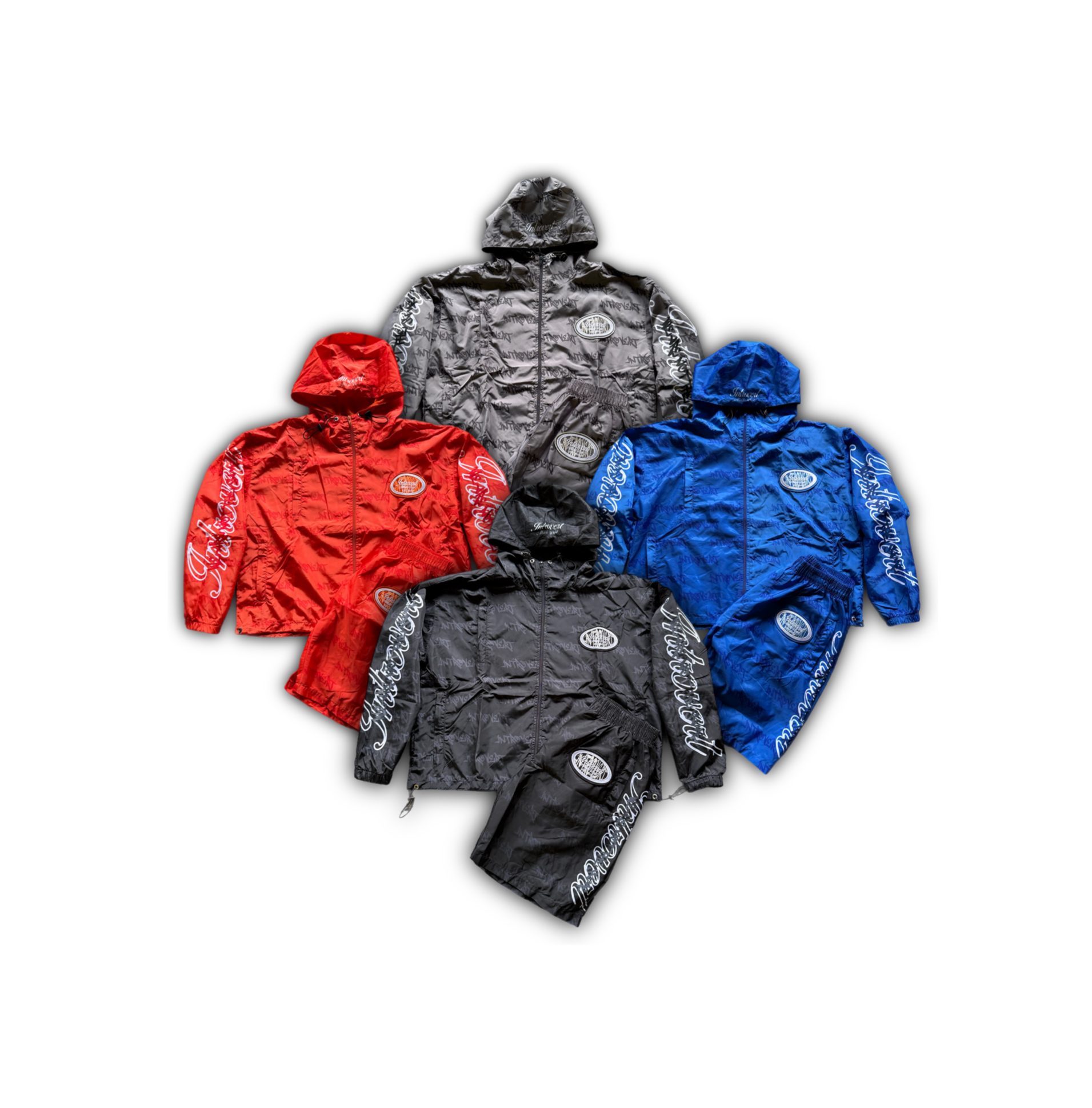 Storm Script Windbreaker Sets