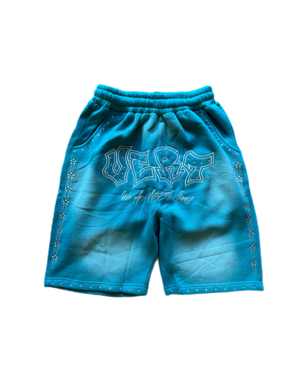 VERT “NOT THE SAME” Rhinestone Shorts