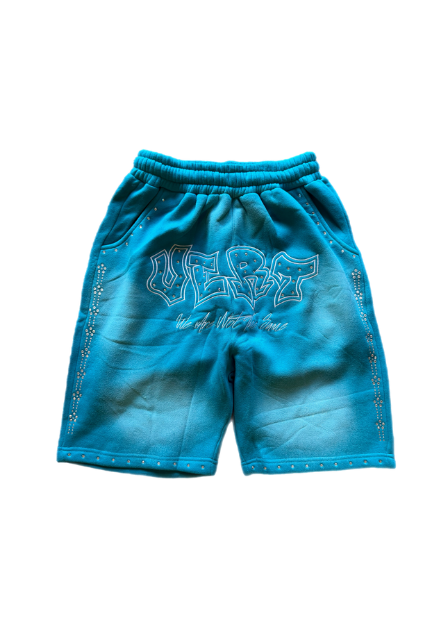 VERT “NOT THE SAME” Rhinestone Shorts