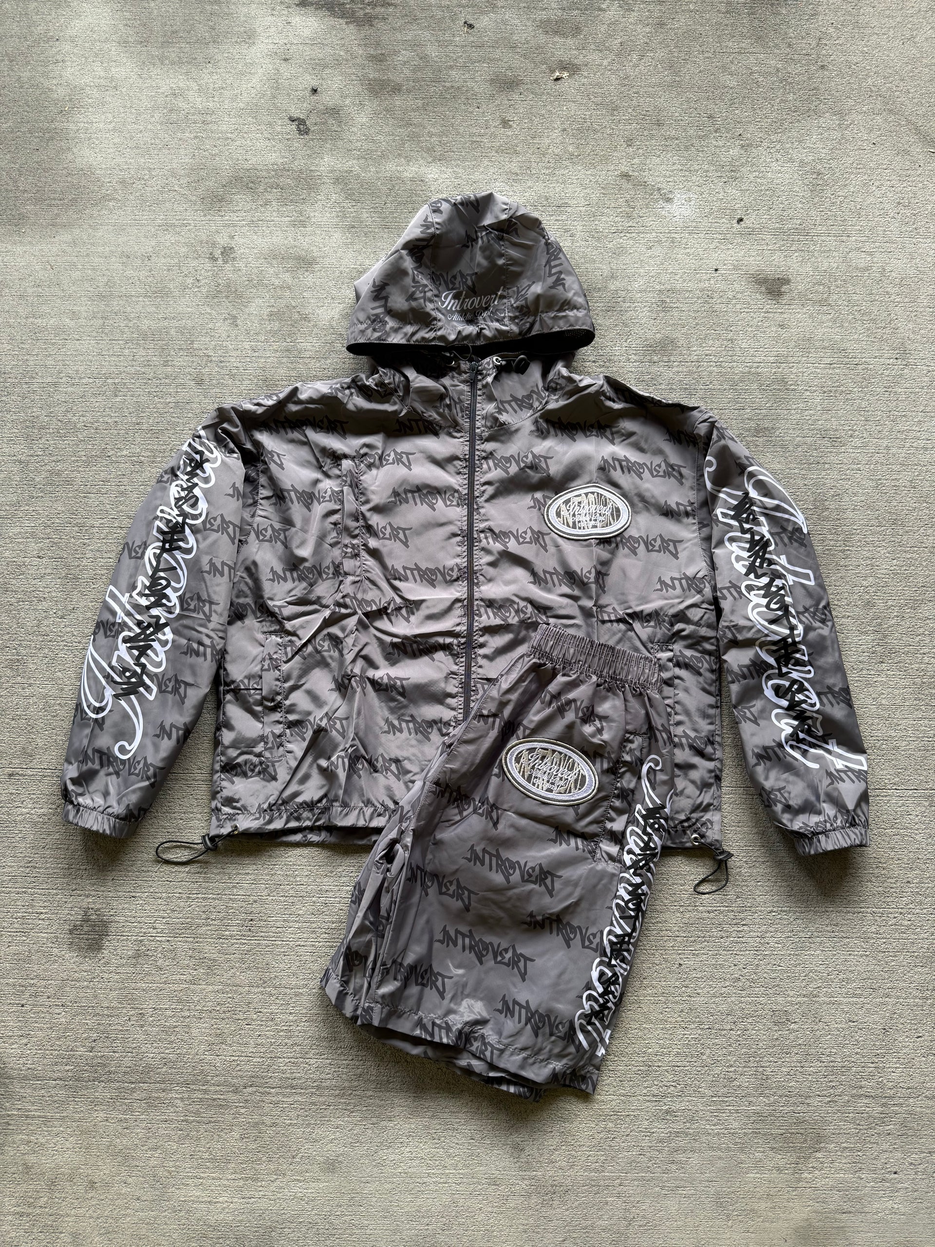 Storm Script Windbreaker Sets