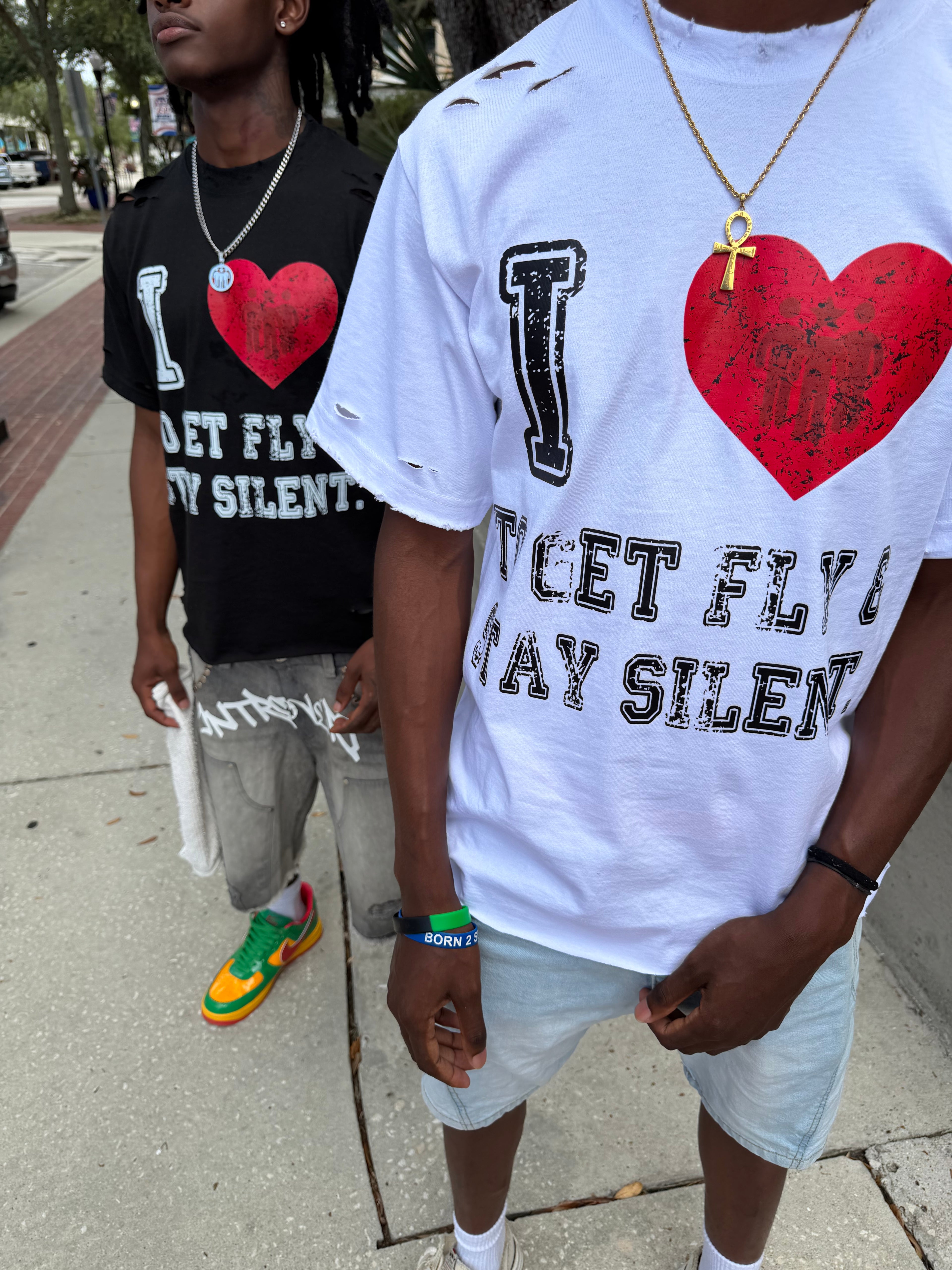 Bone White Silent Flex Tee