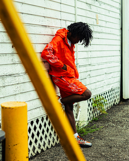 Storm Script Nylon Shorts