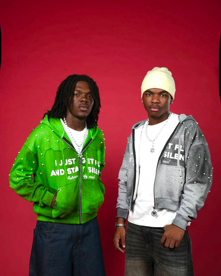 Silent Shiner Zip Ups