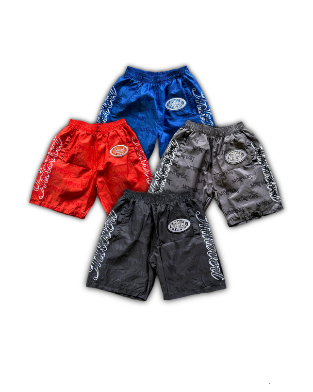 Storm Script Nylon Shorts
