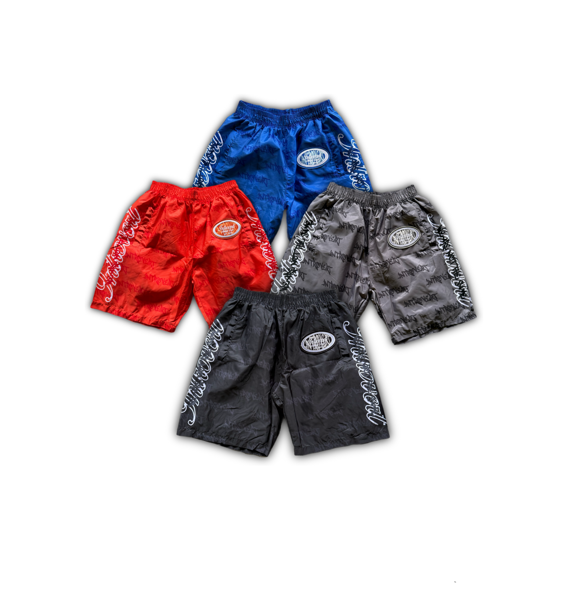 Storm Script Nylon Shorts