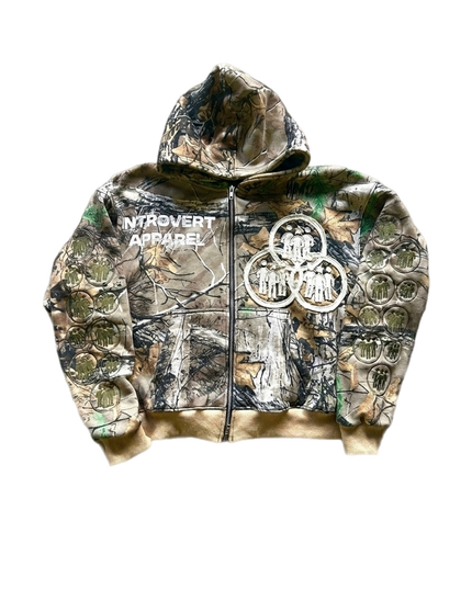 Camo Whisper V2 Zip Up