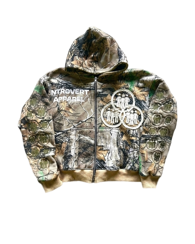 Camo Whisper V2 Zip Up