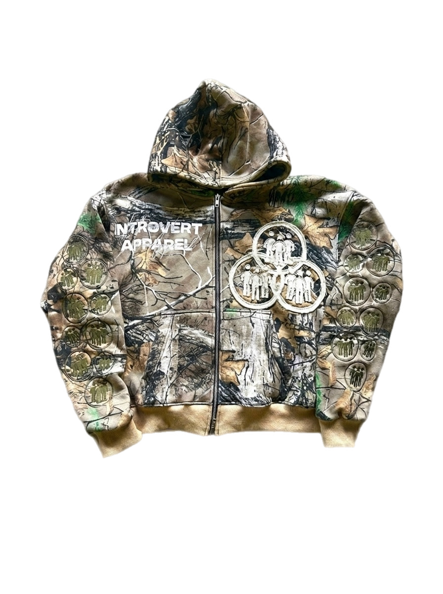 Camo Whisper V2 Zip Up