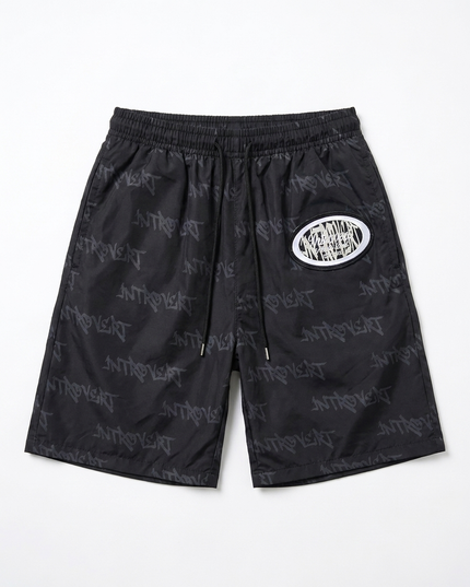 Storm Script Nylon Shorts
