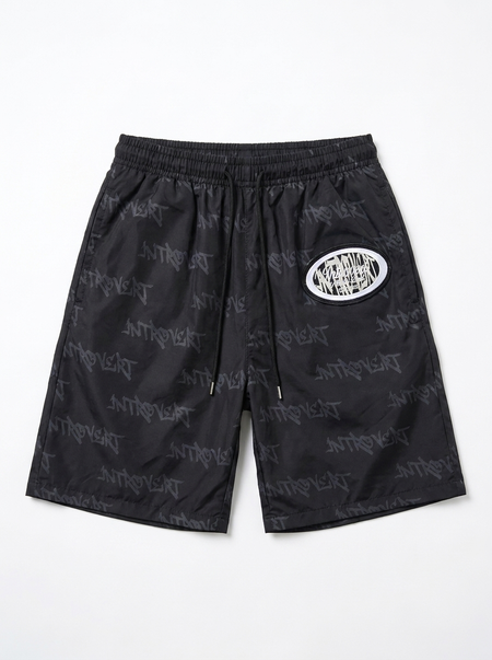 Storm Script Nylon Shorts